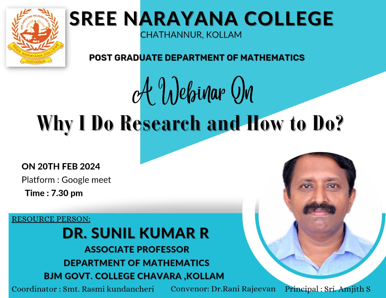 A Webinar on Why i Do Research and How to Do?